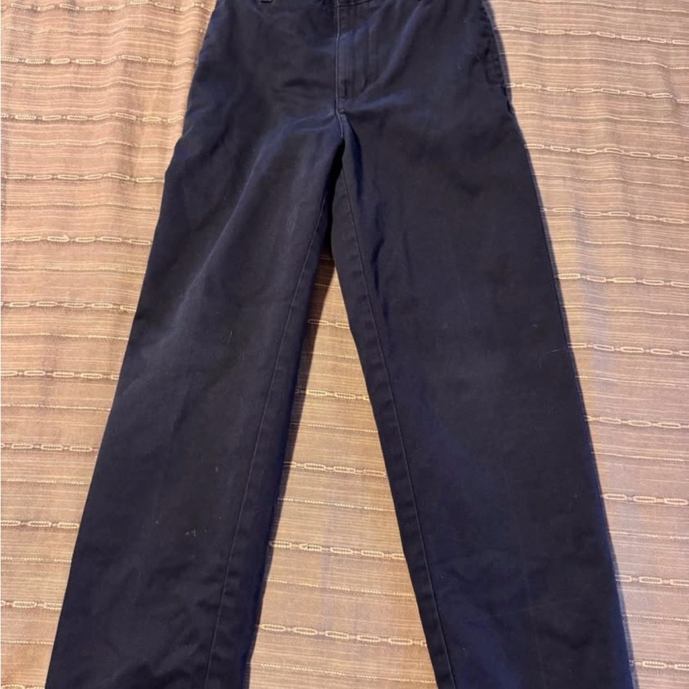 Lands' End Child’s Straight Chinos in Navy
